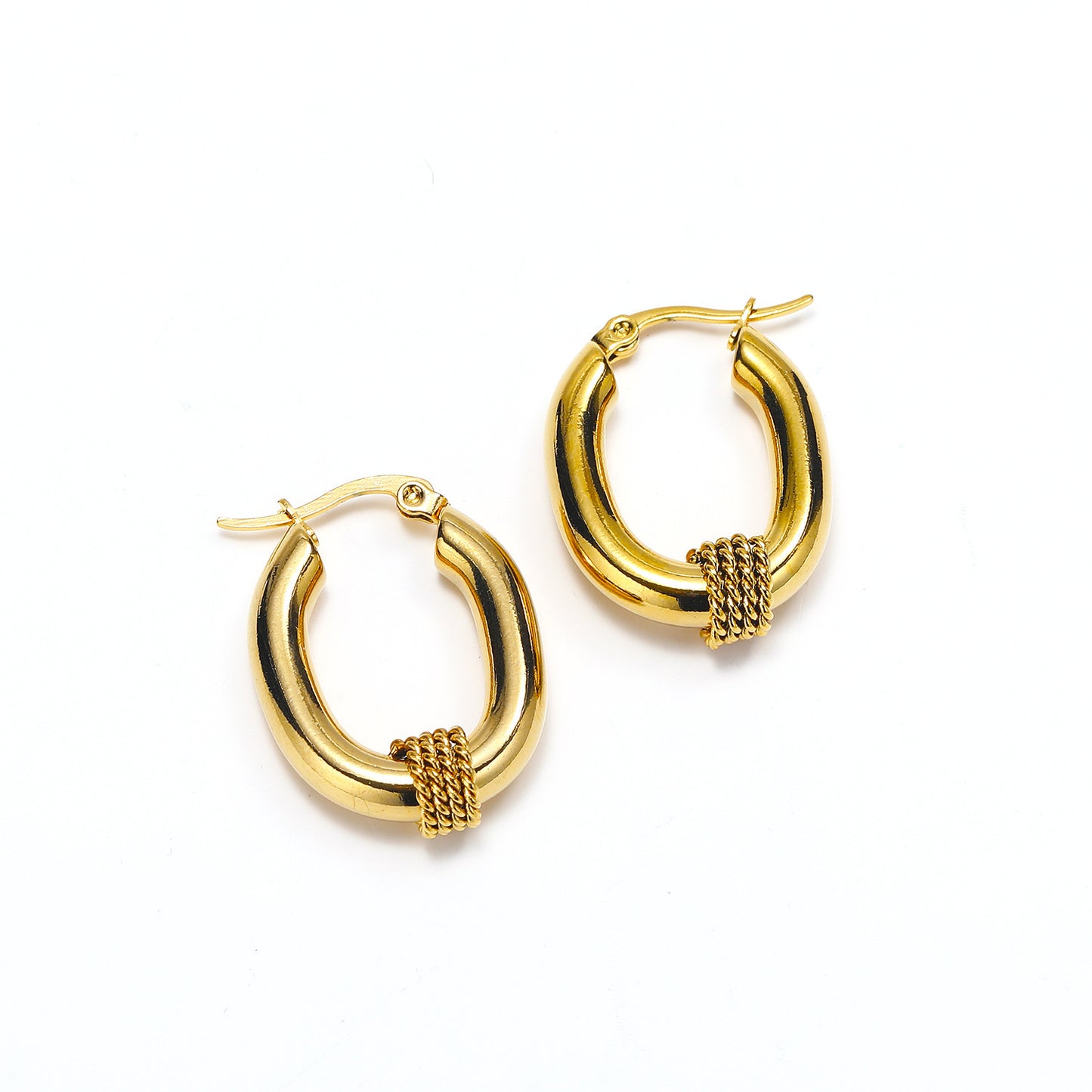 Twist Earring Ear Clip