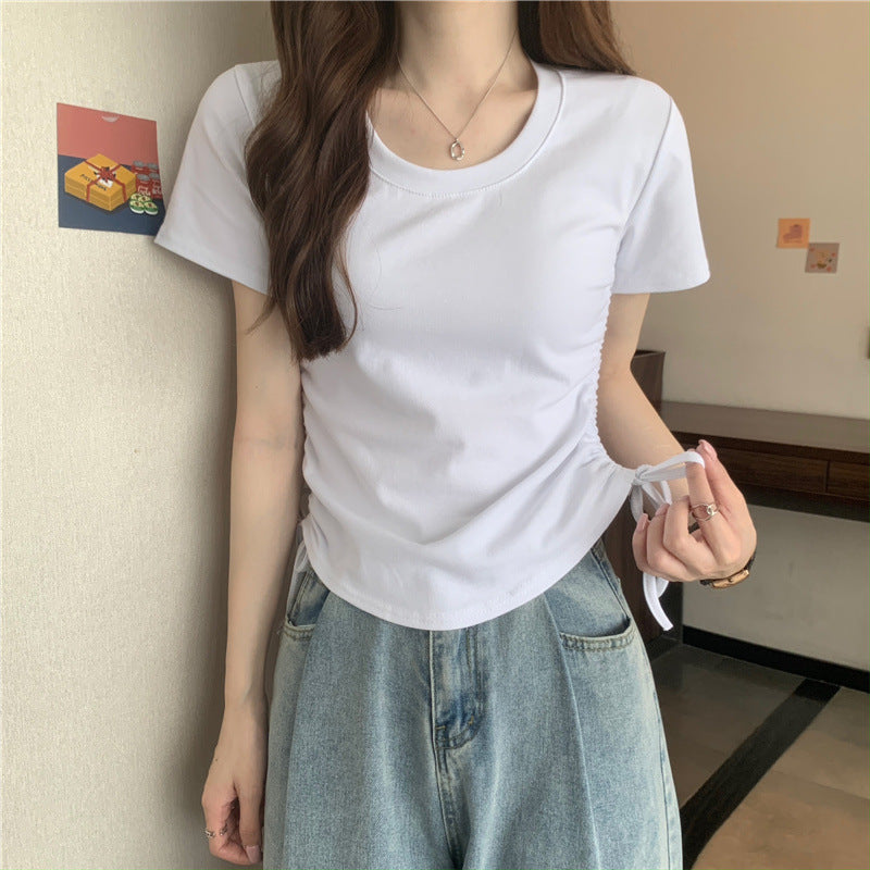 Slim Fit Casual Short Student Shirt
