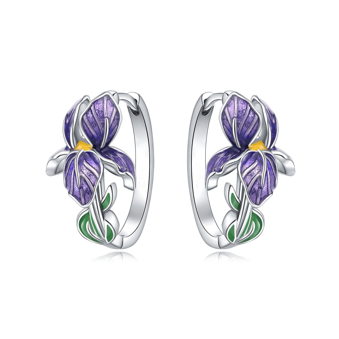 Minimalist And Versatile Iris Earrings