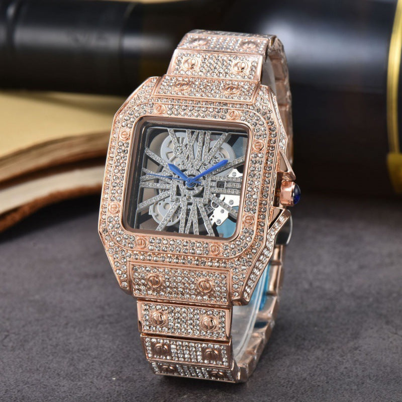 Diamond Steel Belt Watch