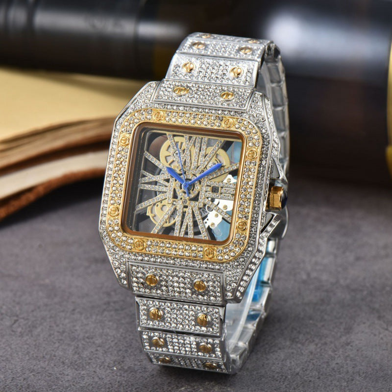 Diamond Steel Belt Watch