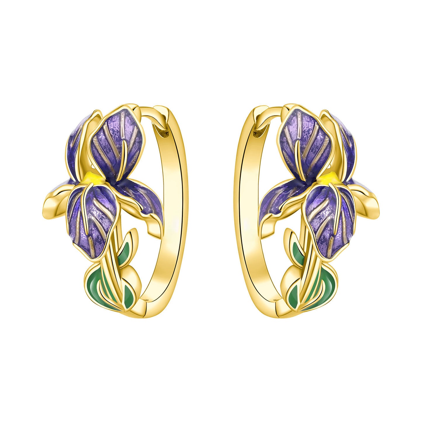 Minimalist And Versatile Iris Earrings