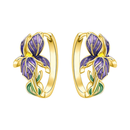 Minimalist And Versatile Iris Earrings
