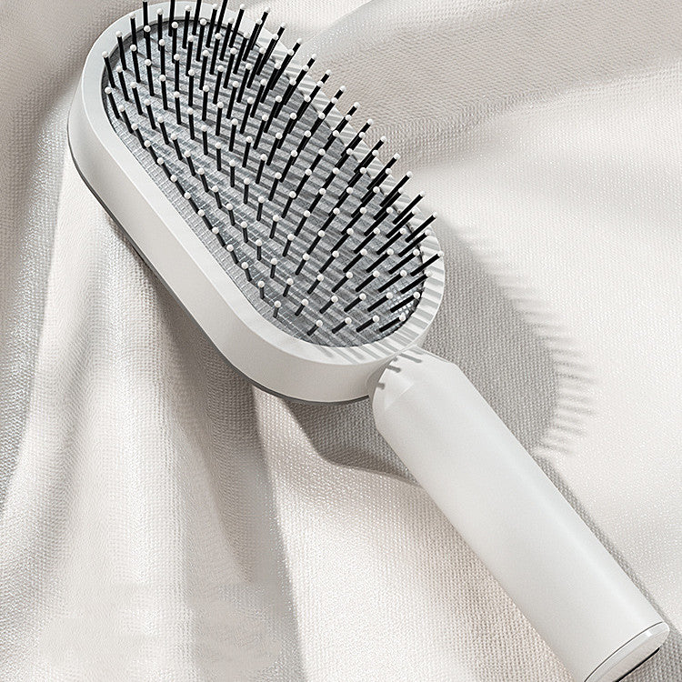 Self Cleaning|Hair Loss|Massage Scalp Anti-Static Hairbrush