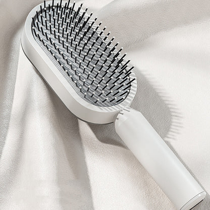 Self Cleaning|Hair Loss|Massage Scalp Anti-Static Hairbrush
