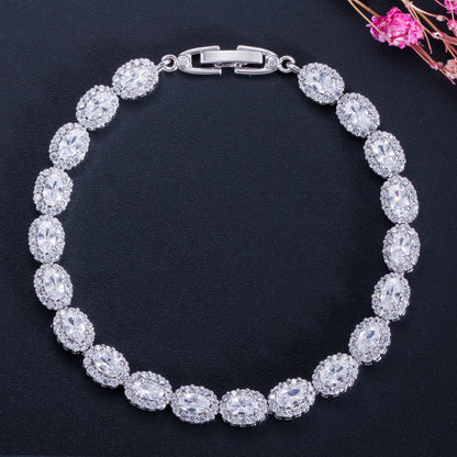 Inlaid Zircon Retro Bracelet
