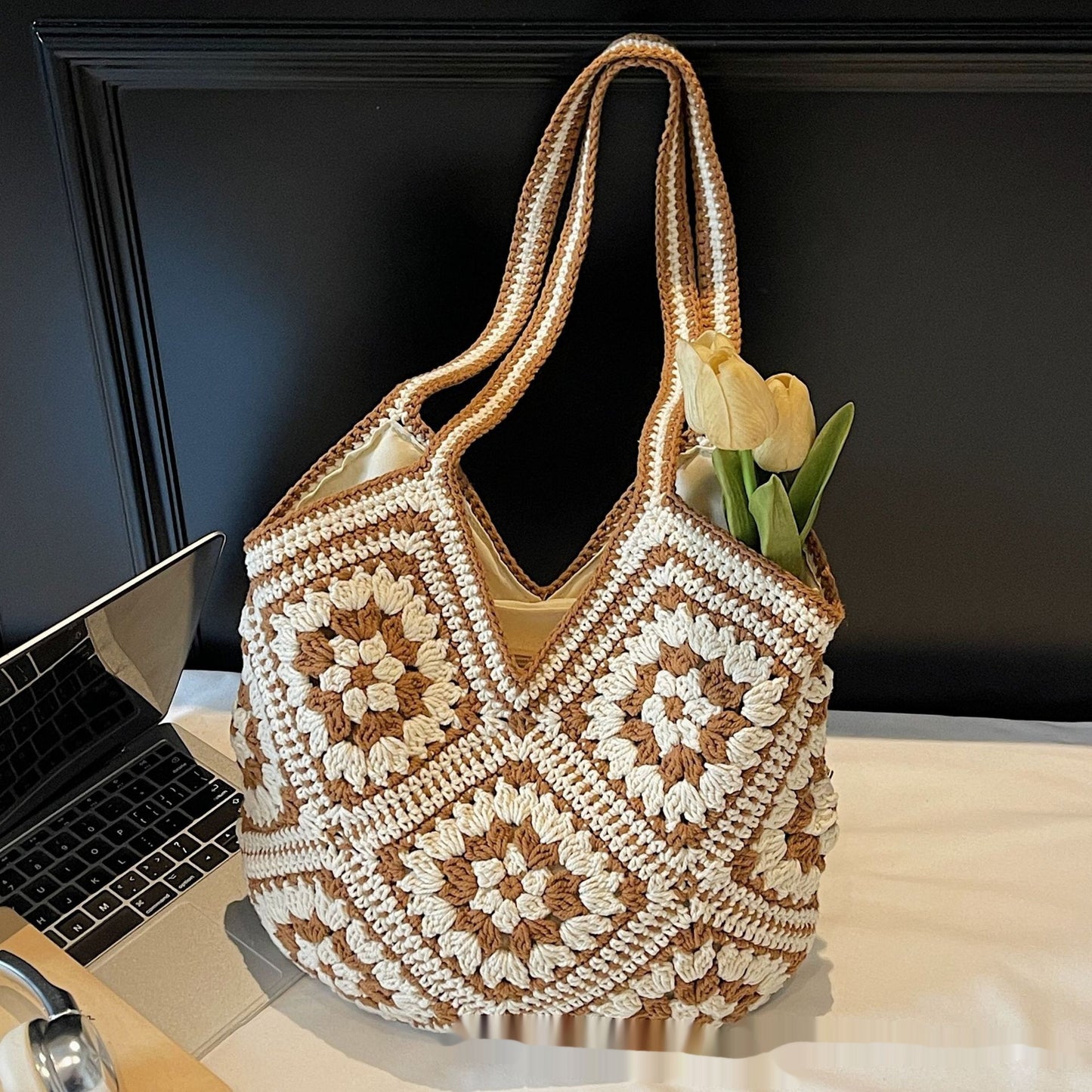 Ethnic Style Retro Hand-woven Tote Bag