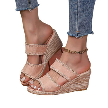 Women's Hemp Rope Retro Slippers