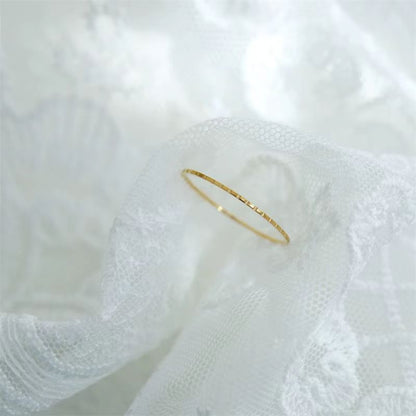 Minimalism Simple Ring