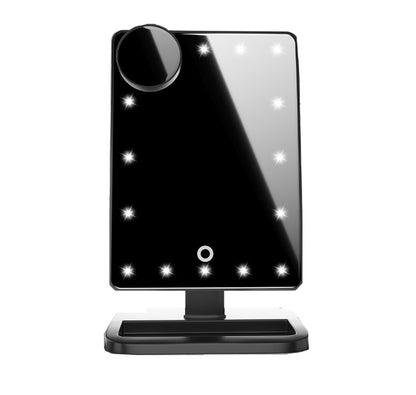 Makeup Mirror With 20 LED Light|Bluetooth Music Speaker|Magnifying Mirrors Lights