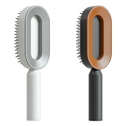 Self Cleaning|Hair Loss|Massage Scalp Anti-Static Hairbrush