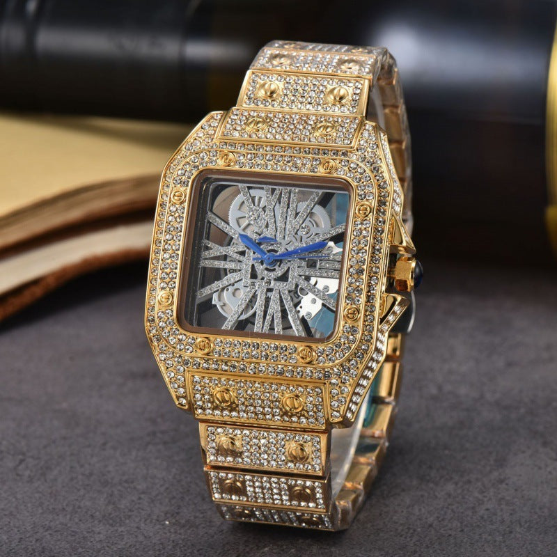 Diamond Steel Belt Watch