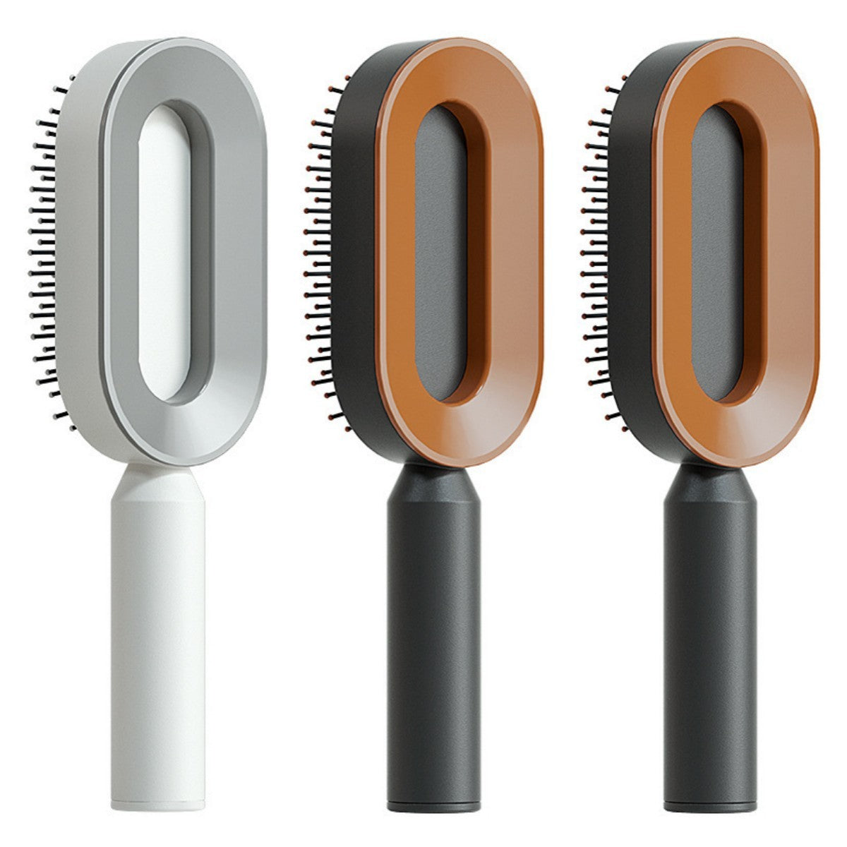Self Cleaning|Hair Loss|Massage Scalp Anti-Static Hairbrush
