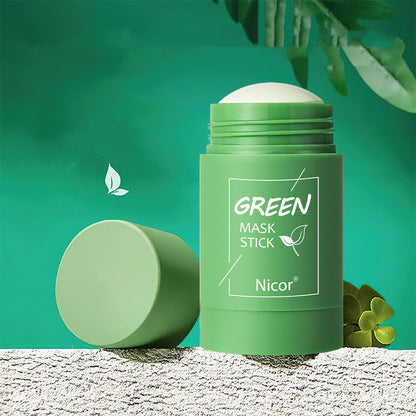 Cleansing Green Tea Mask| Clay Stick| Oil Control| Anti-Acne| Whitening Seaweed Mask