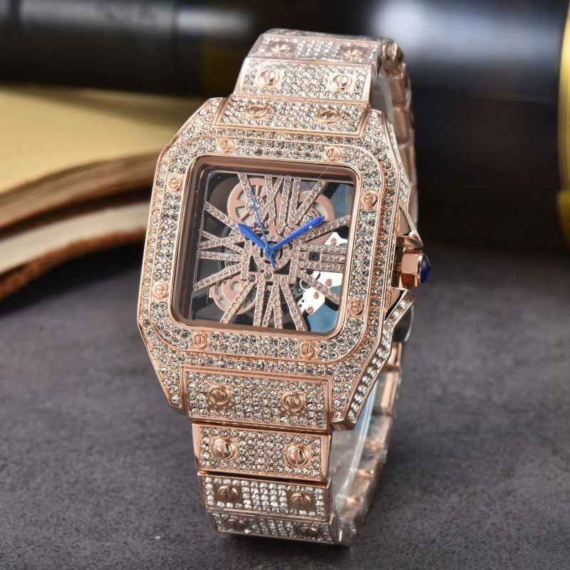 Diamond Steel Belt Watch