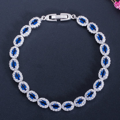Inlaid Zircon Retro Bracelet