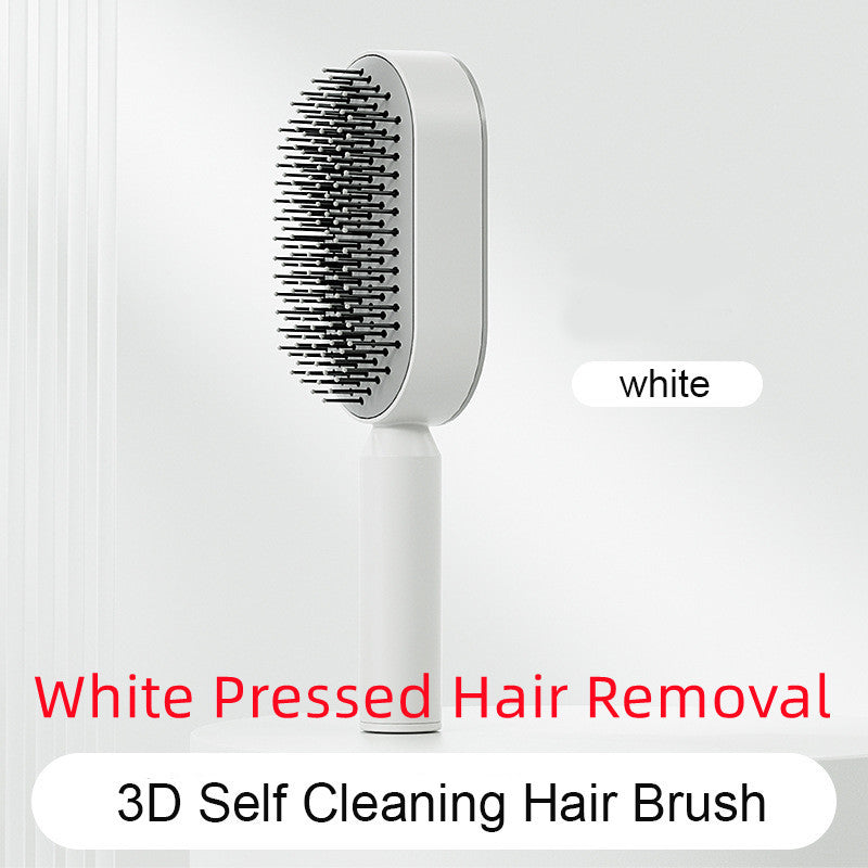 Self Cleaning|Hair Loss|Massage Scalp Anti-Static Hairbrush