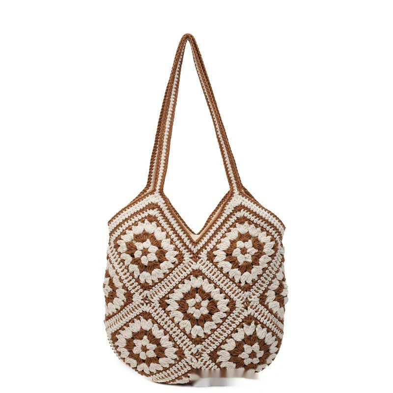 Ethnic Style Retro Hand-woven Tote Bag