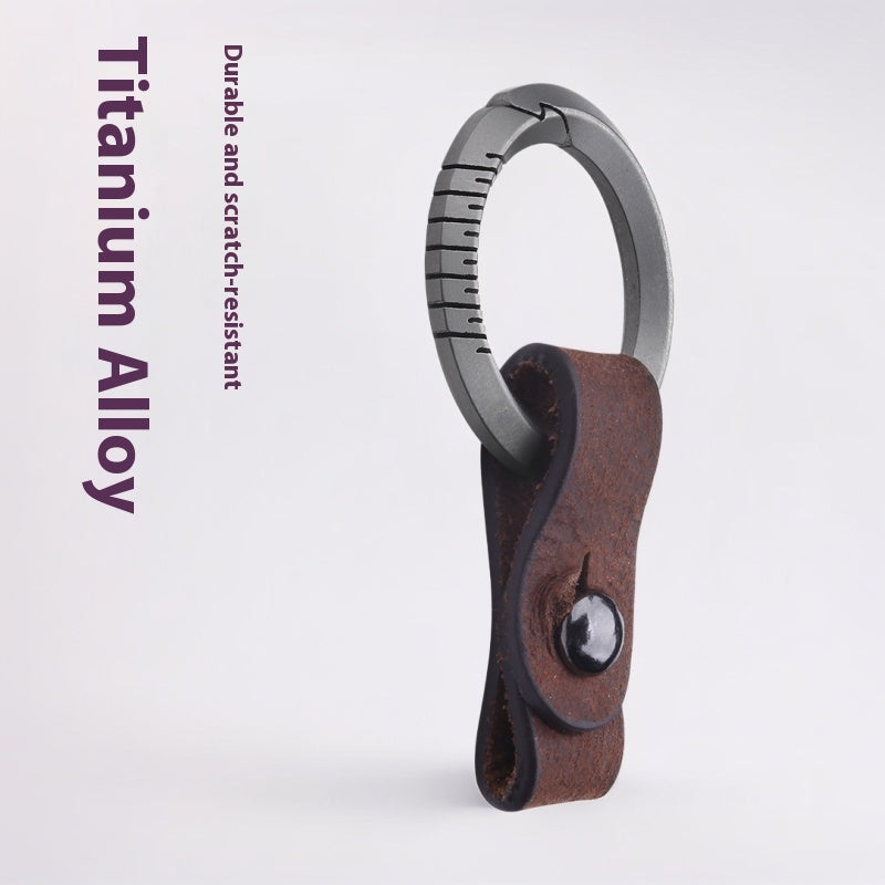 Titanium Alloy Keychain