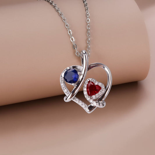 Heart-shaped Clavicle Necklace