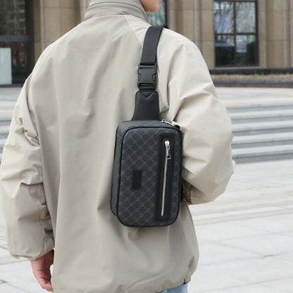 Printed Light Luxury Crossbody Shoulder Bag