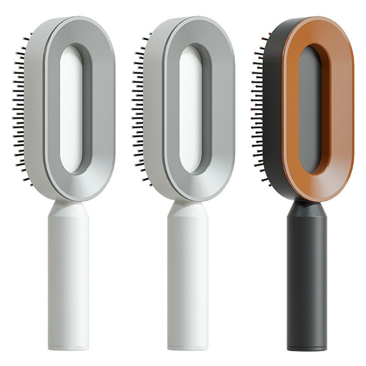 Self Cleaning|Hair Loss|Massage Scalp Anti-Static Hairbrush