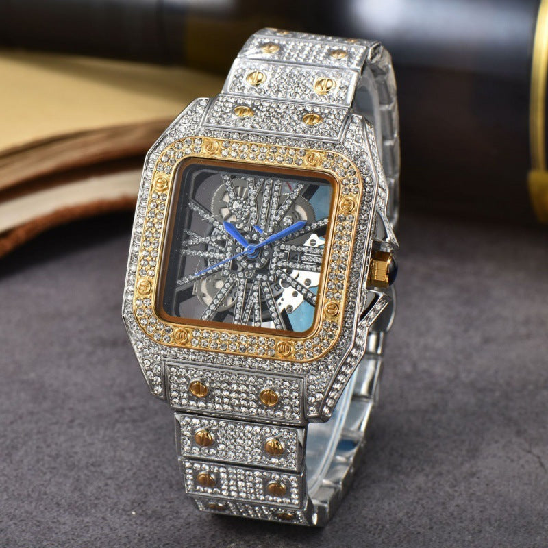 Diamond Steel Belt Watch