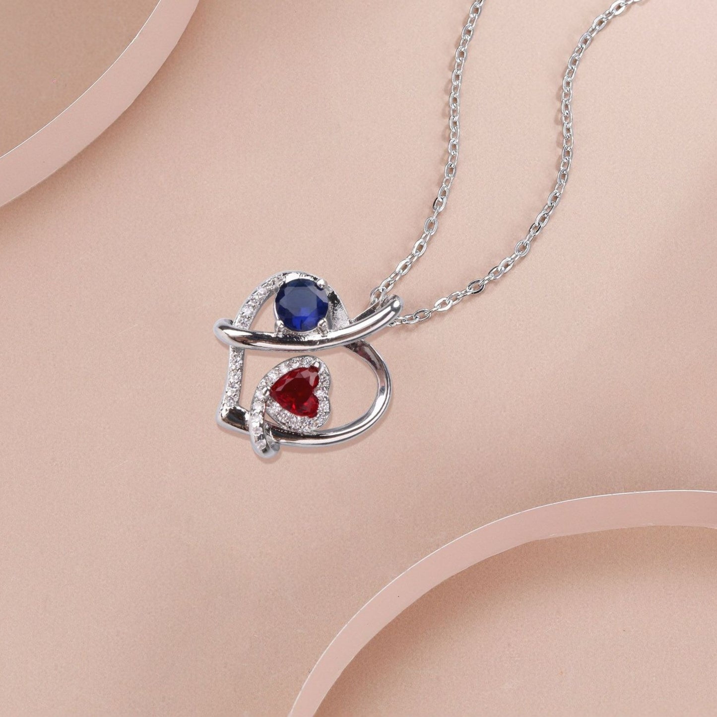 Heart-shaped Clavicle Necklace