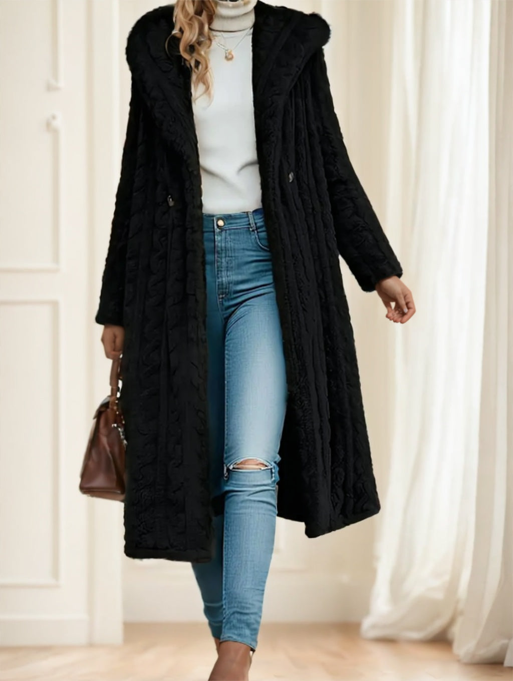 Elegant Long Coat For Women