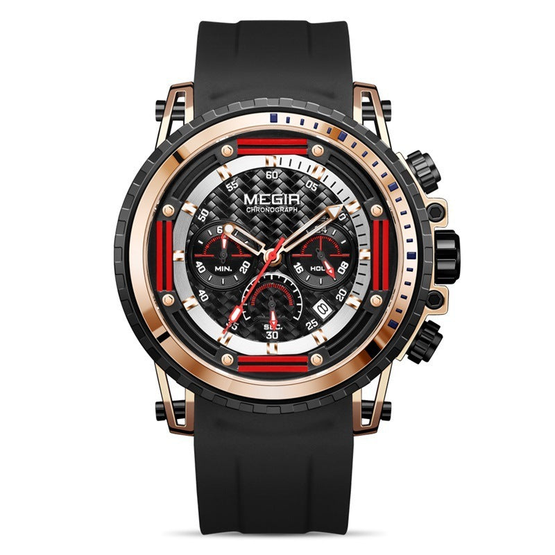 Luminous Waterproof Silicone Sports Watch