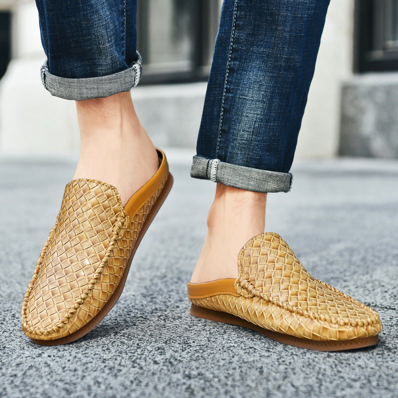 All-matching Men's Summer Plus Size Slip-on Pumps