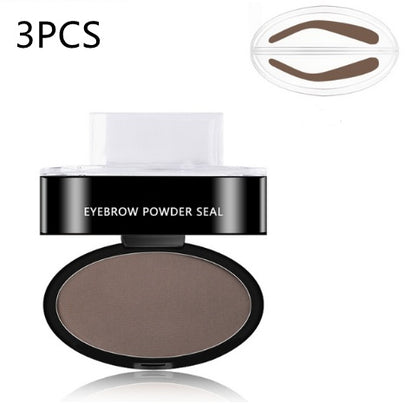 Powder Stamp| Waterproof EyeBrow Stamp| And Stencil Kit