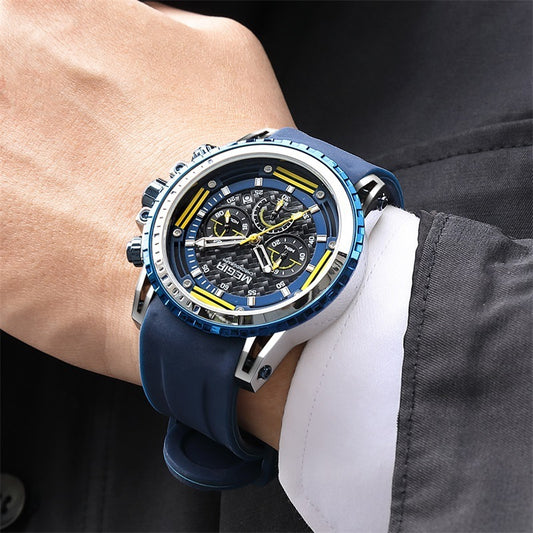 Luminous Waterproof Silicone Sports Watch