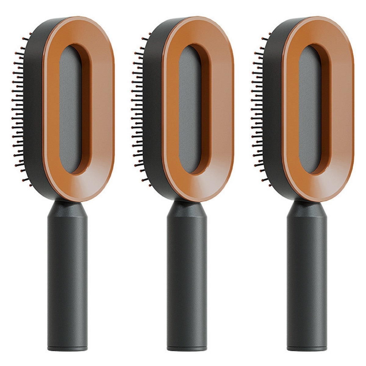 Self Cleaning|Hair Loss|Massage Scalp Anti-Static Hairbrush