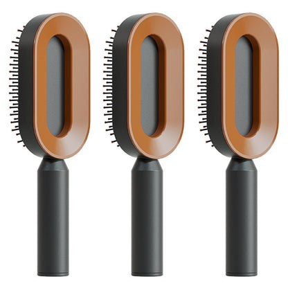 Self Cleaning|Hair Loss|Massage Scalp Anti-Static Hairbrush