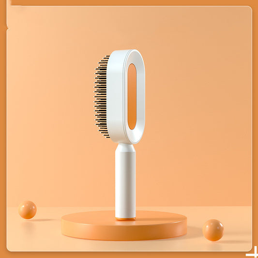 Self Cleaning|Hair Loss|Massage Scalp Anti-Static Hairbrush