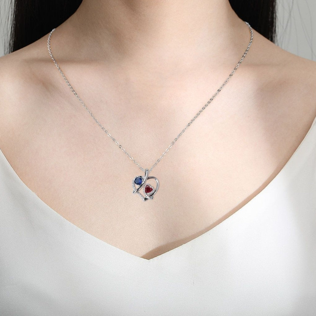 Heart-shaped Clavicle Necklace