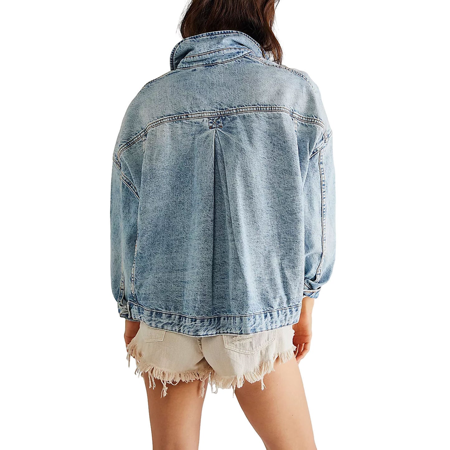 European And American Loose Fashion Denim Jacket