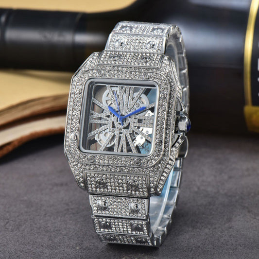 Diamond Steel Belt Watch