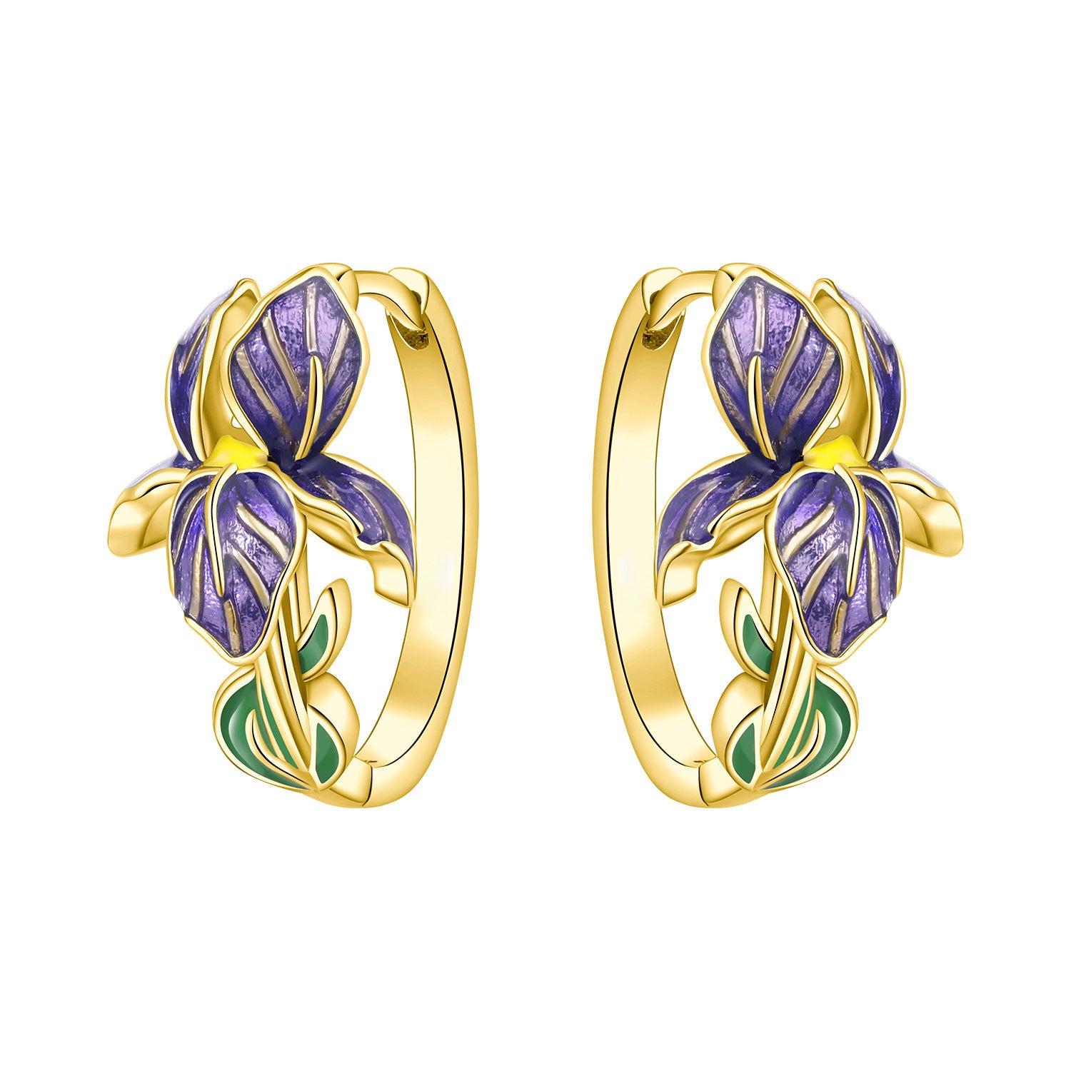 Minimalist And Versatile Iris Earrings