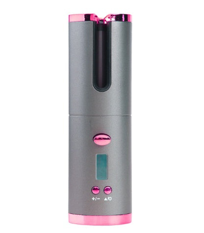 Rechargeable Automatic Hair Curler| Portable Hair Curling Iron| LCD Display| Curly Rotating Wave Styer