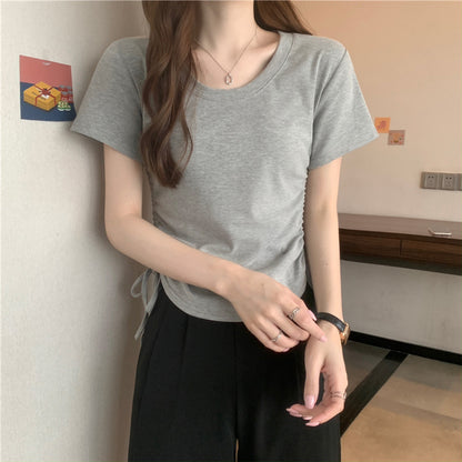 Slim Fit Casual Short Student Shirt
