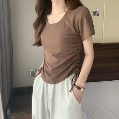 Slim Fit Casual Short Student Shirt