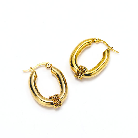 Twist Earring Ear Clip