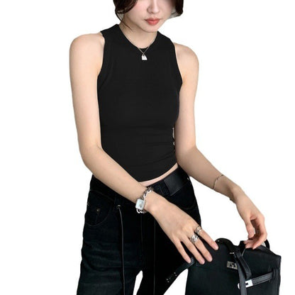 Padded Slim Fit Sleeveless Top