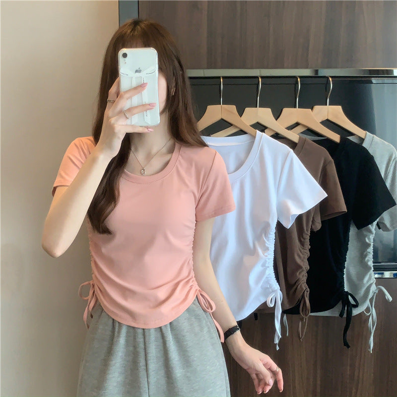 Slim Fit Casual Short Student Shirt