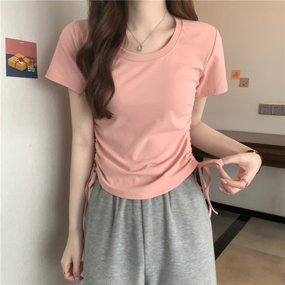 Slim Fit Casual Short Student Shirt
