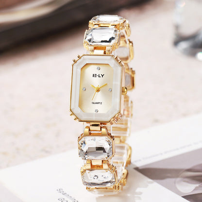 Square-Shaped Colorful Niche Watch