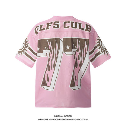 Street American Mesh Loose T-shirt