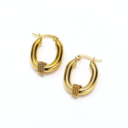Twist Earring Ear Clip
